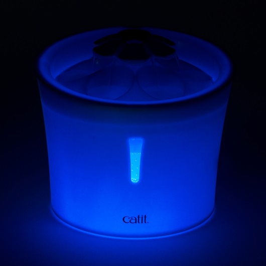 Catit Flower Fountain with LED Night light 3L
