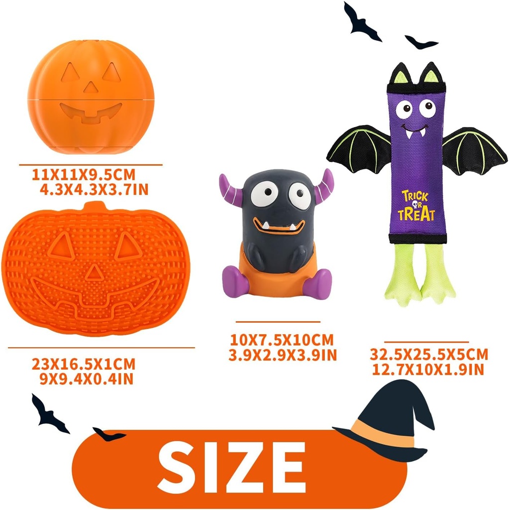 All For Paws Halloween Dog Toy Gift Set