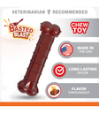 Nylabone Basted Bone Wolf Chew Dog Toy