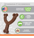 Nylabone Flat Wishbone Dog Chew Dog Toy
