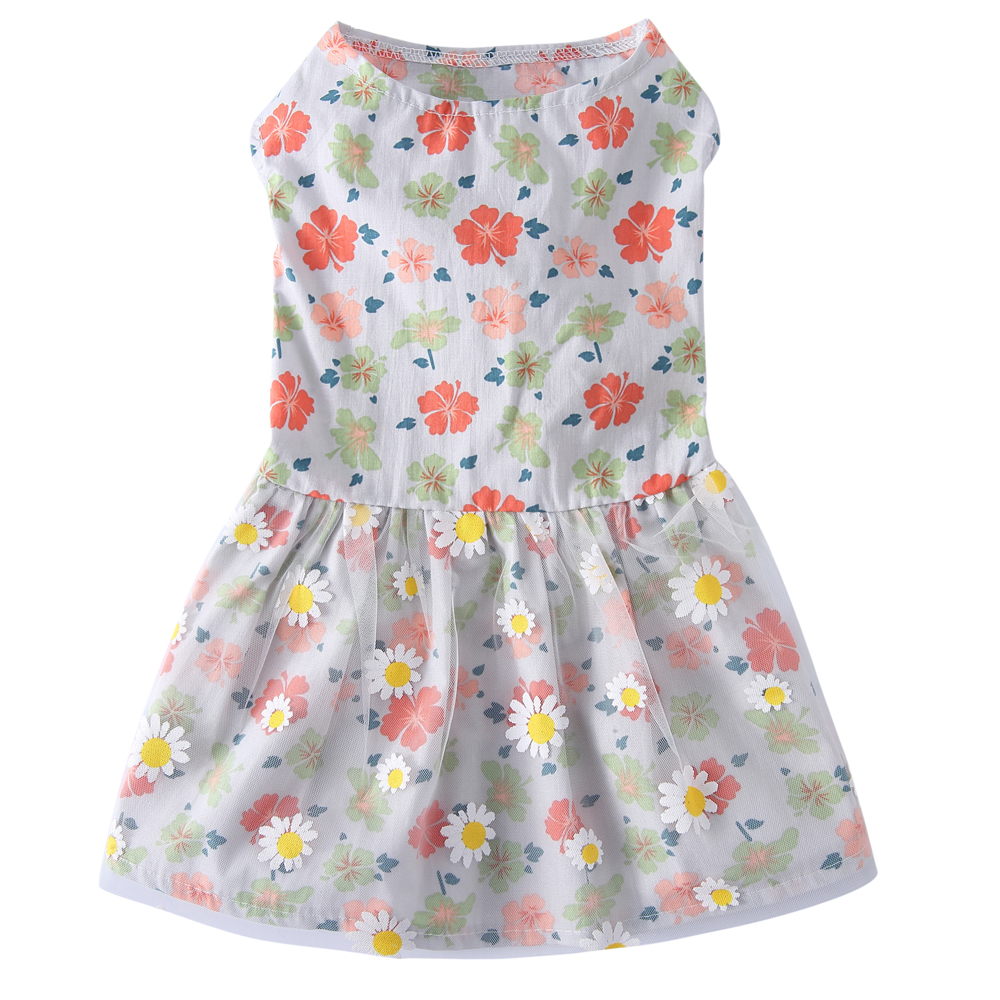 Pets.Love.Earth Summer Dress White