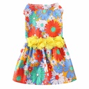 Pets.Love.Earth Summer Dress Sunflower Print