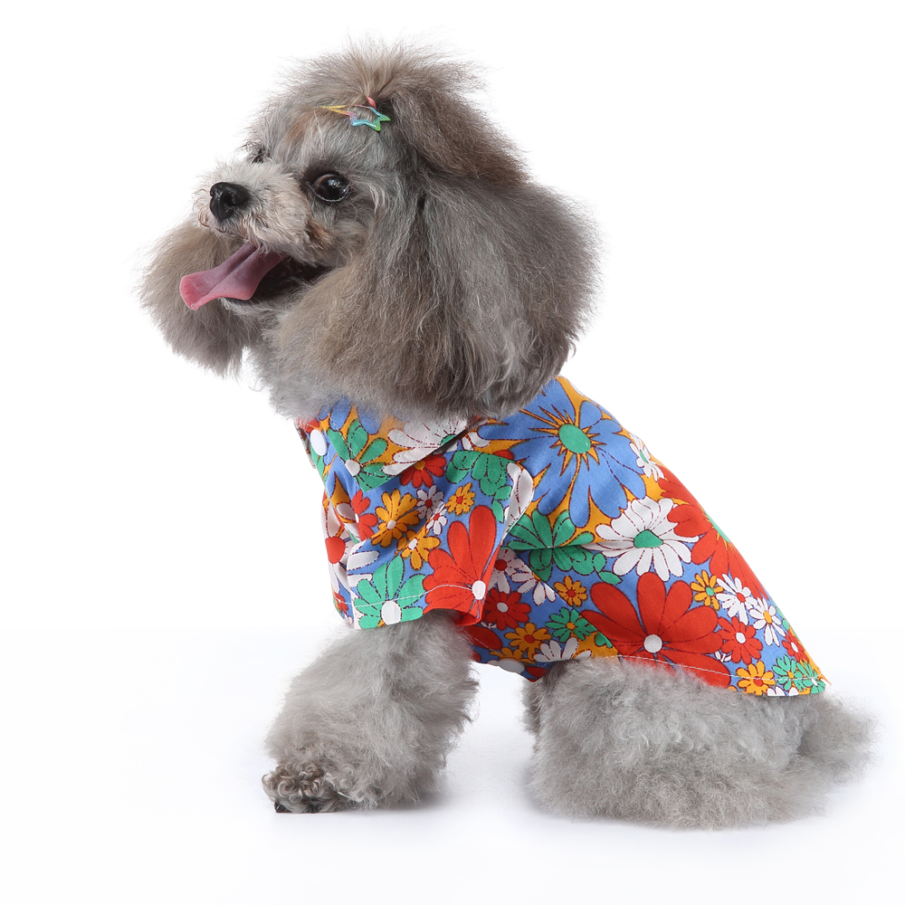 Pets.Love.Earth Hawaiian Summer Shirt Mix Color
