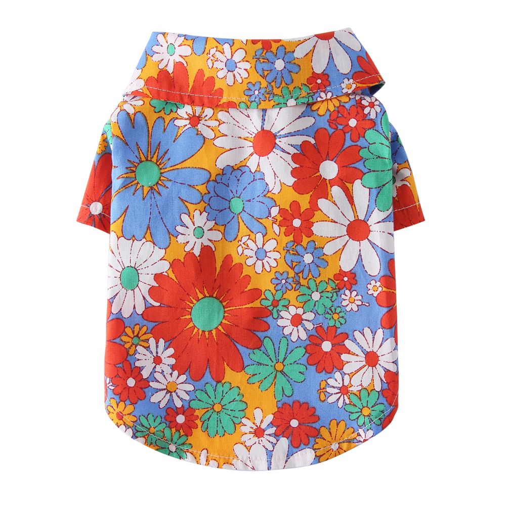 Pets.Love.Earth Hawaiian Summer Shirt Mix Color