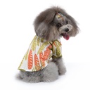 Pets.Love.Earth Hawaiian Summer Shirt Orange