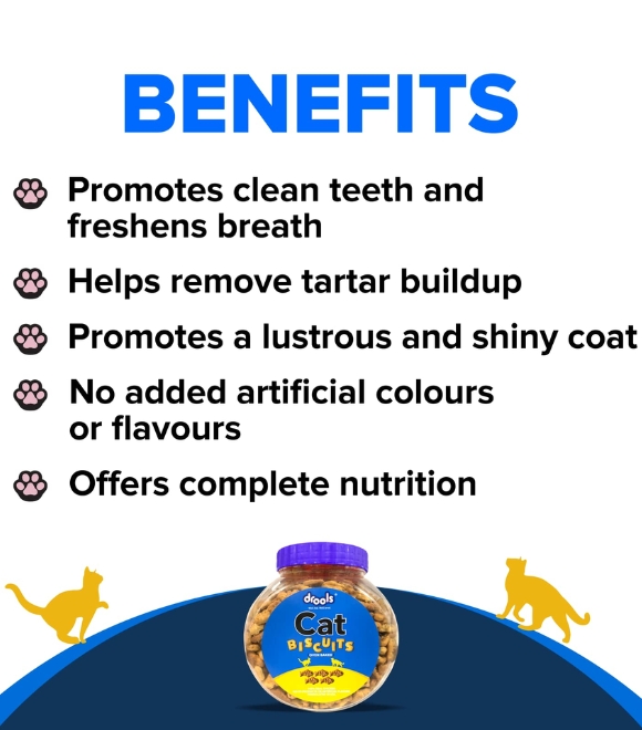 Drools Baked Biscuit for Cats 110g