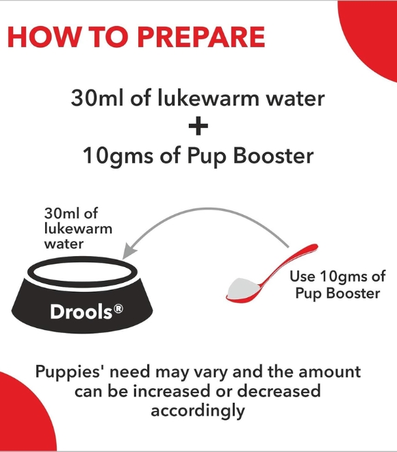 Drools Pup Booster 300g