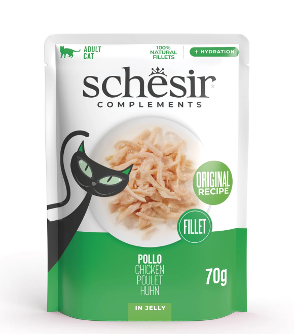 Schesir Cat Pouch Chicken Fillet in Jelly 70g