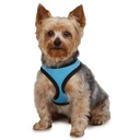 Casual Canine Pastel Mesh Harness blue