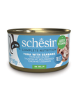 Schesir Cat Can Tuna With Seabass in Jelly 85g
