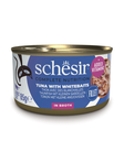 Schesir Cat Can Tuna with Whitebaits in Broth 85g