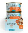 Schesir Cat Can Sardine Fillets in Sauce 70g