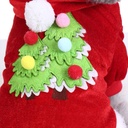 Pets.Love.Earth Embroidered Christmas Tree