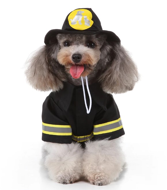 Pets.Love.Earth Firefighter Suit