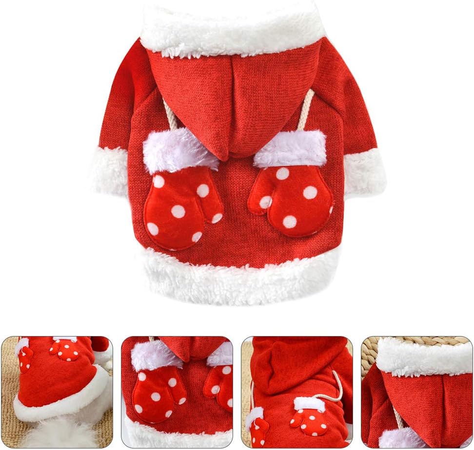 Pets.Love.Earth Christmas Little Red Riding Hood Gloves
