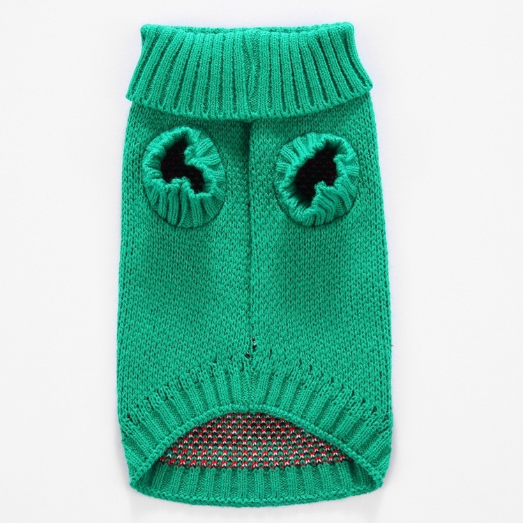 Pets.Love.Earth Christmas Skirt Sweater Green