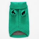 Pets.Love.Earth Christmas Skirt Sweater Green