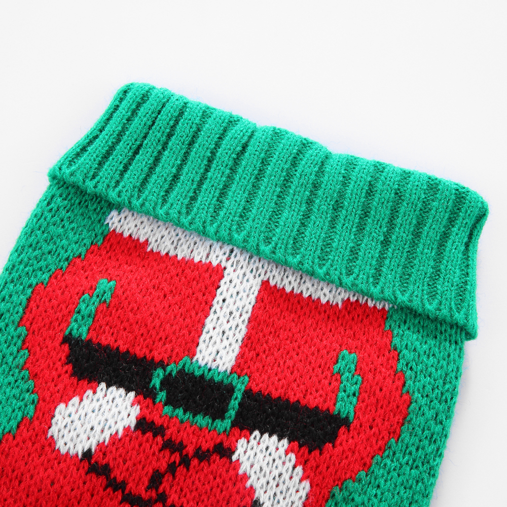 Pets.Love.Earth Christmas Skirt Sweater Green