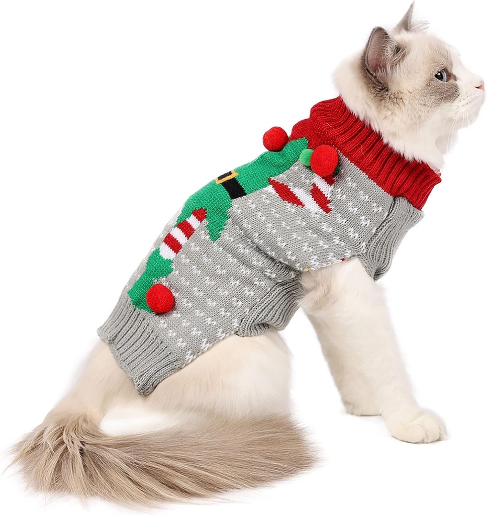 Pets.Love.Earth Christmas Sweater - The Elf