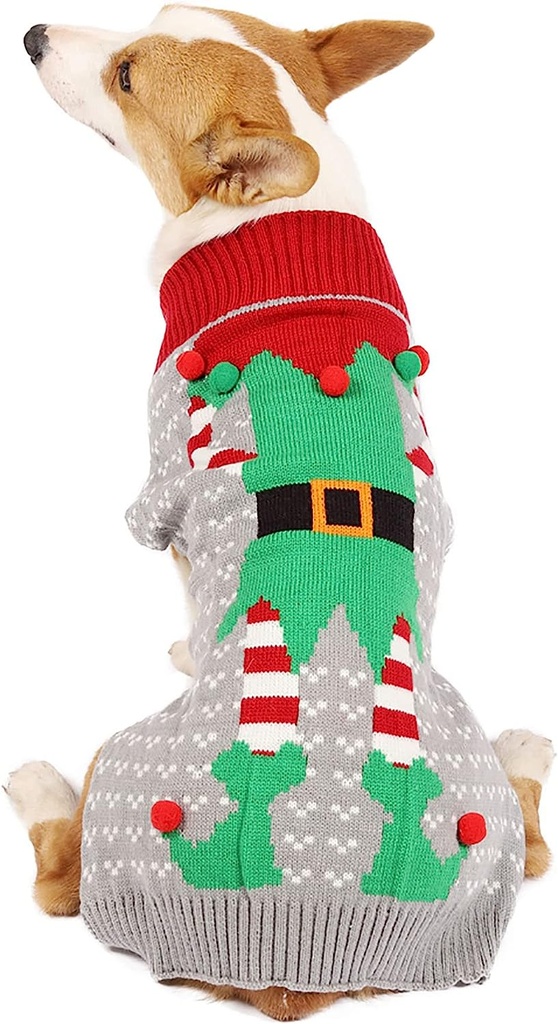 Pets.Love.Earth Christmas Sweater - The Elf