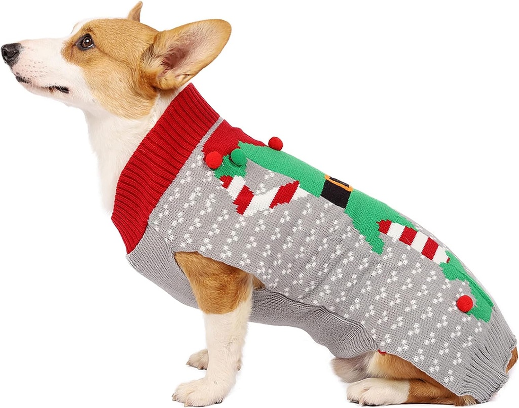 Pets.Love.Earth Christmas Sweater - The Elf