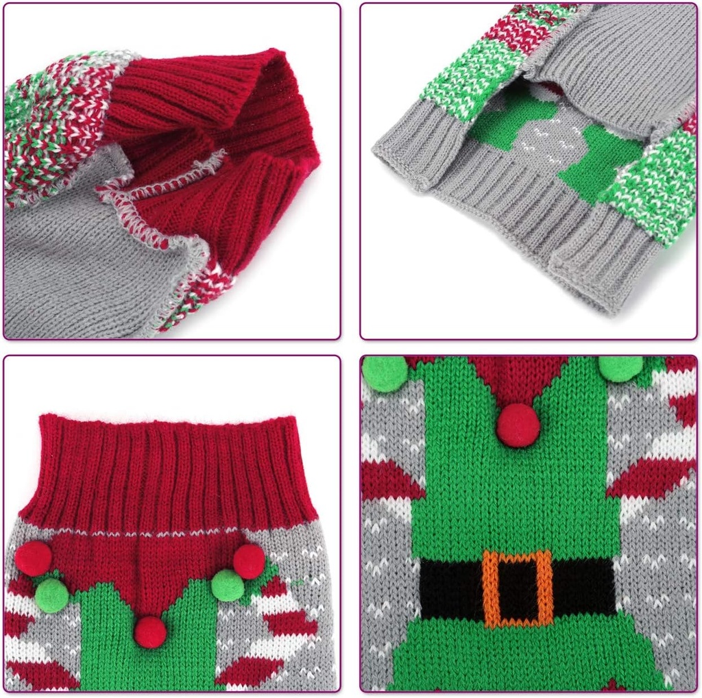 Pets.Love.Earth Christmas Sweater - The Elf