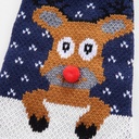 Pets.Love.Earth Cute Deer Sweater - Blue