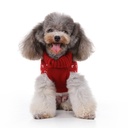 Pets.Love.Earth Cute Deer Sweater - Red
