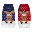 Pets.Love.Earth Cute Deer Sweater - Red