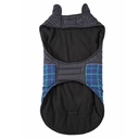 Pets.Love.Earth Four-Bar Reflective Military Coat Dark Blue and Green