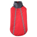 Pets.Love.Earth Four-Bar Reflective Military Coat Red