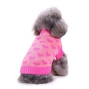 Pets.Love.Earth Love Sweater Pink with Pink Hearts