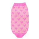 Pets.Love.Earth Love Sweater Pink with Pink Hearts
