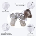 Pets.Love.Earth Lightweight Transparent Raincoat