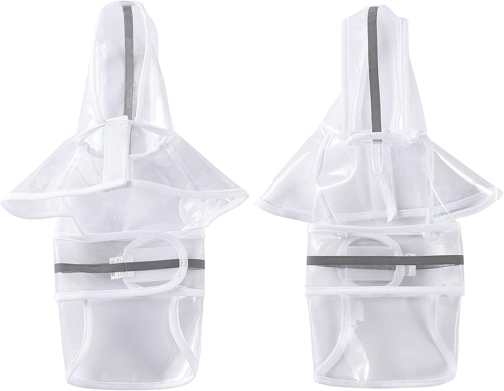 Pets.Love.Earth Lightweight Transparent Raincoat