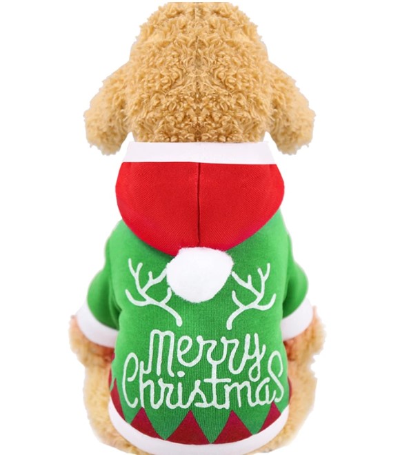 Pets.Love.Earth Merry Christmas Printed Hoodies