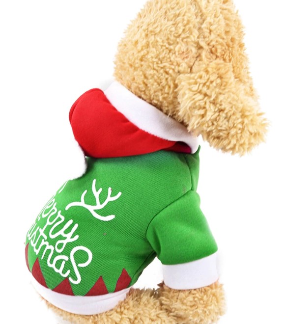 Pets.Love.Earth Merry Christmas Printed Hoodies