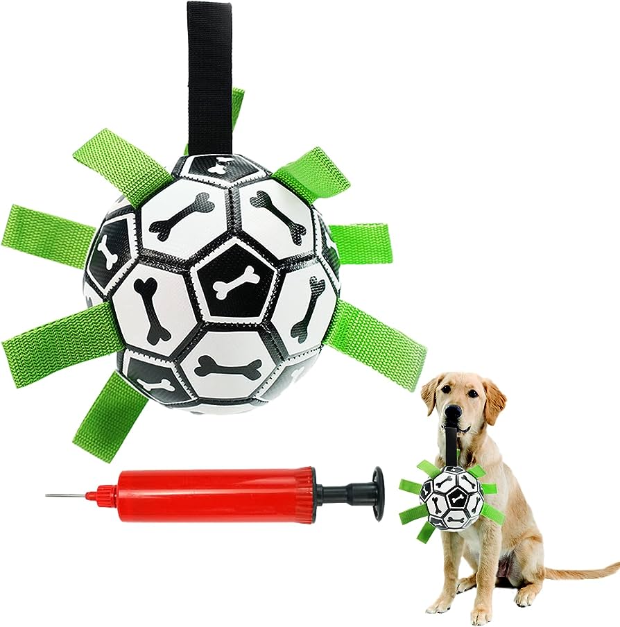 Pets.Love.Earth Football Bone Print 15cm with Pump