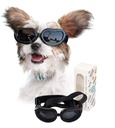 Foldable Pet Dog Protection Goggles Black