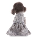 Pets.Love.Earth Net Cocktail Dress Grey