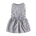 Pets.Love.Earth Net Cocktail Dress Grey