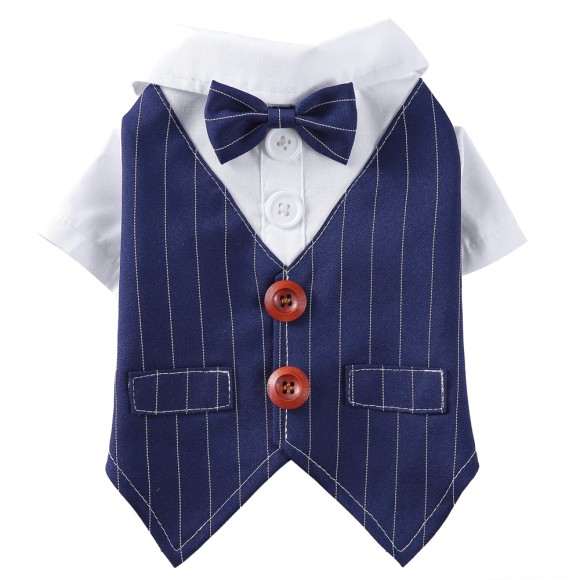 Pets.Love.Earth Gentleman Costume Blue