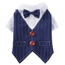 Pets.Love.Earth Gentleman Costume Blue