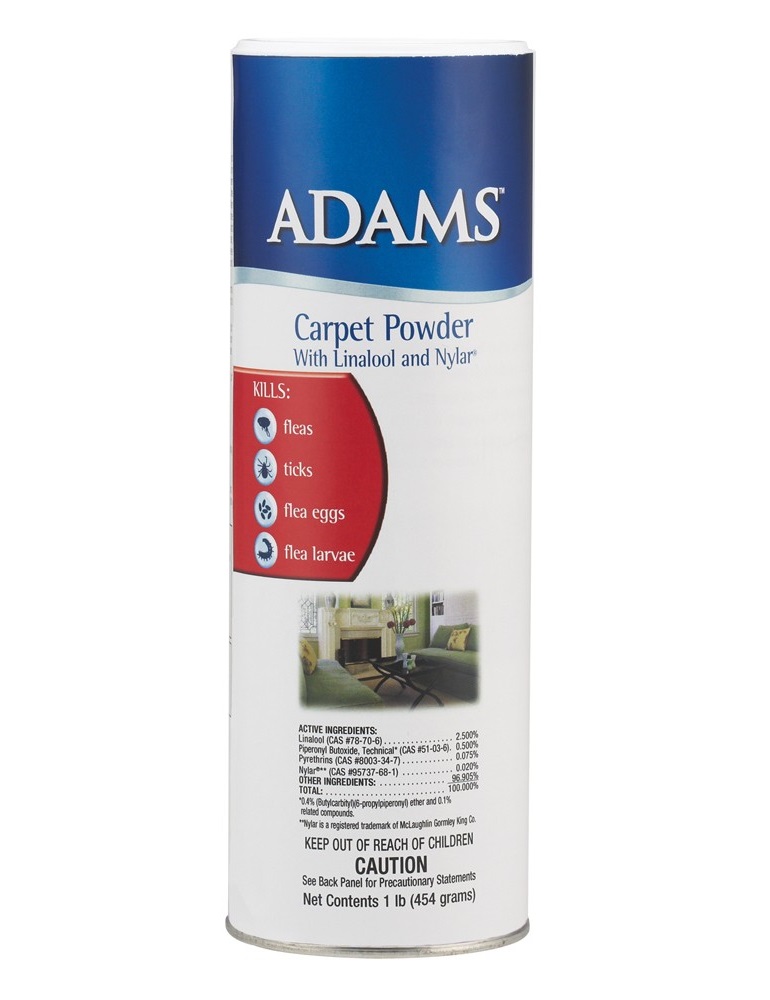 Adams Carpet Powder 16 oz