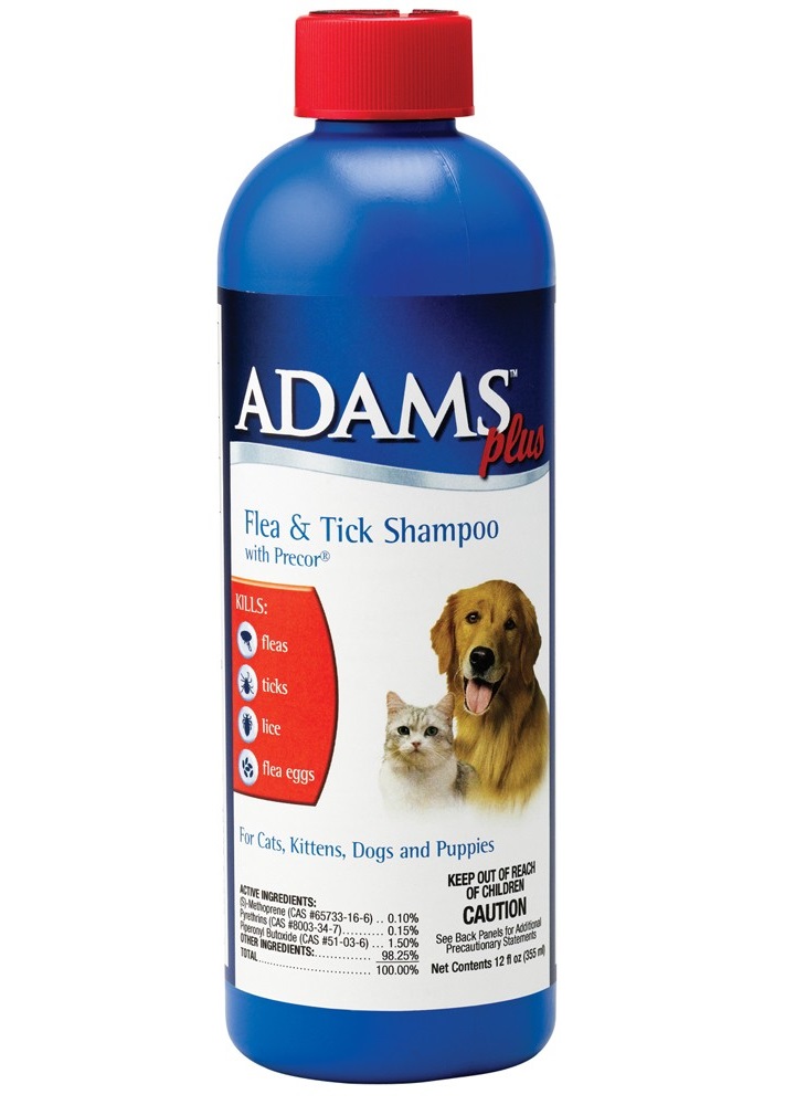 Adams Flea &amp; Tick Shampoo With PRECOR 120