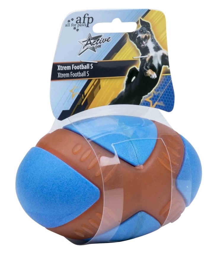 All For Paws Active Dog - Xtrem Football L Blue