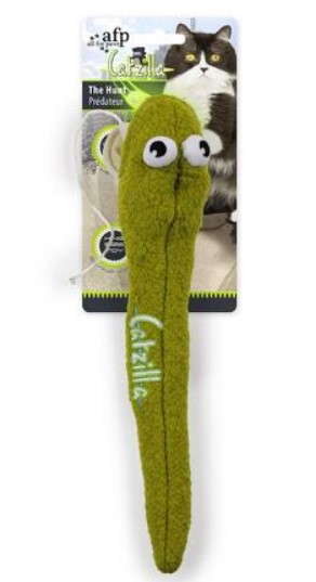 All For Paws Catzilla - The Hunt - Green/Black/Grey