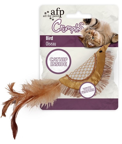 All For Paws Crumples - Bird - Gold