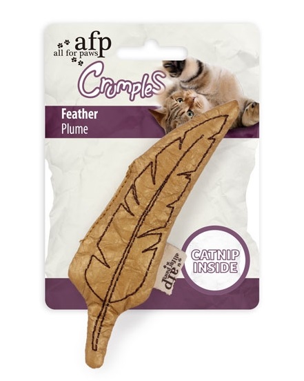 All For Paws Crumples - Feather - Gold