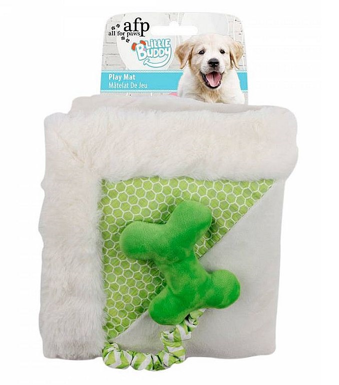All For Paws Little Buddy - Play Mat - Green